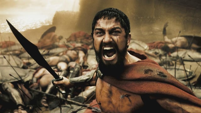 Gerard Butler Perfected the 'This Is Sparta!' Line With One Last Take